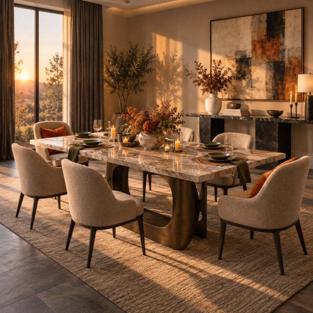Stone International Orion Dining Table - image 1