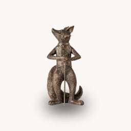 Bronze Fox Ornament - thumbnail 3