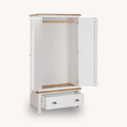 Witney 2 Door 1 Drawer Wardrobe - thumbnail 5