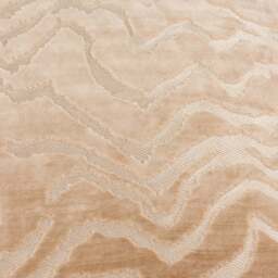 Vesper Cut Velvet Cushion, Brown - thumbnail 3