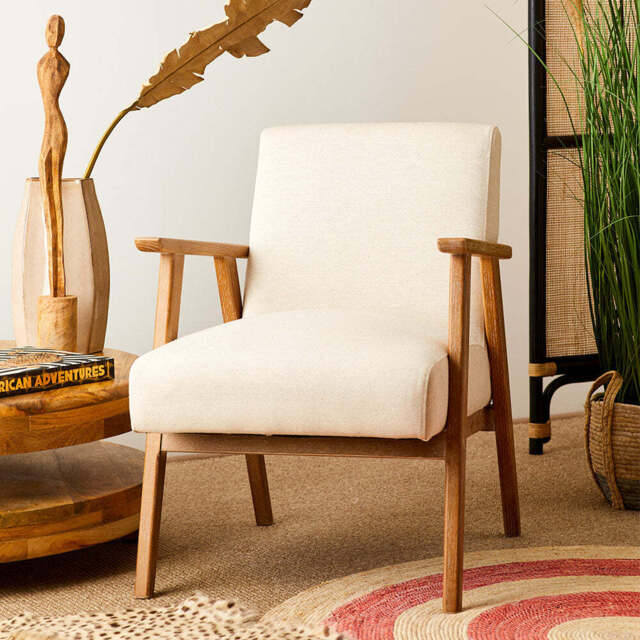 Emberton Armchair, Beige - image 1