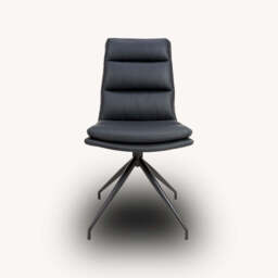 Bay Ridge Swivel Chair, Black - thumbnail 1