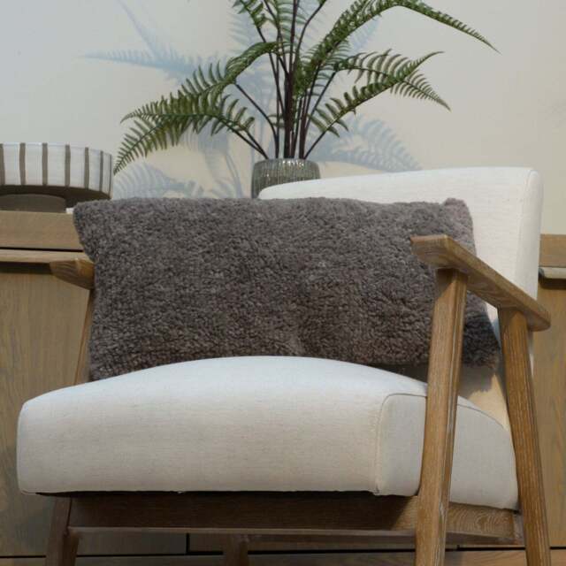 Dark Grey Bolster Cushion - image 1