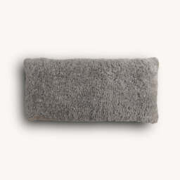 Dark Grey Bolster Cushion - thumbnail 2