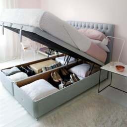 Hypnos Erskine Mattress and Divan Set, Double / Blue - thumbnail 2