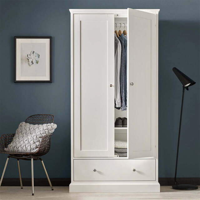 Ashburnham White Double Wardrobe