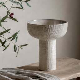 Rib Textured Vase