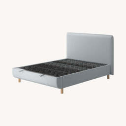 TEMPUR® Arc Ottoman Bed with Form Headboard, Superking / Light Grey - thumbnail 2