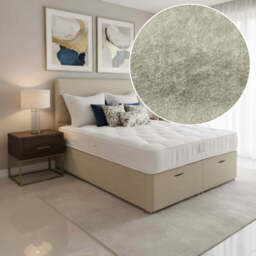 Arighi Bianchi Ottoman Prarie Bed, Super King / Beige - thumbnail 2