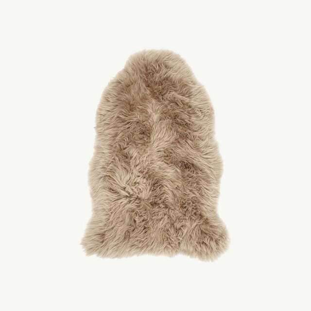 Australian Genuine Sheepskin Rug, Single / Beige