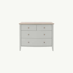 Runswick Scandi Oak & Soft Grey 2&2 Drawer Chest - thumbnail 2