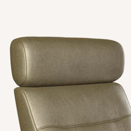 Gabriel Reclining Chair and Footstool, Medium / Light Brown - thumbnail 5