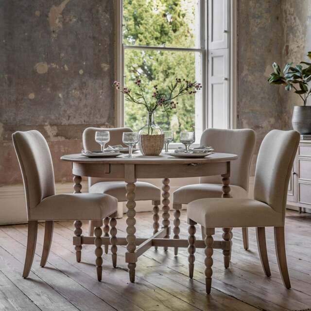 Newbury Round 120-160cm Extending Dining Table - image 1