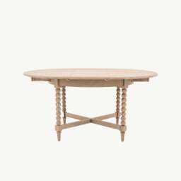 Newbury Round 120-160cm Extending Dining Table - thumbnail 4