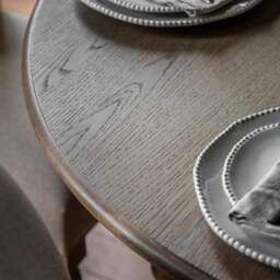 Newbury Round 120-160cm Extending Dining Table - thumbnail 2