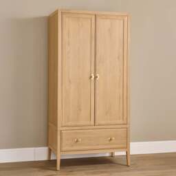 Shelby 1 Drawer Wardrobe - thumbnail 1