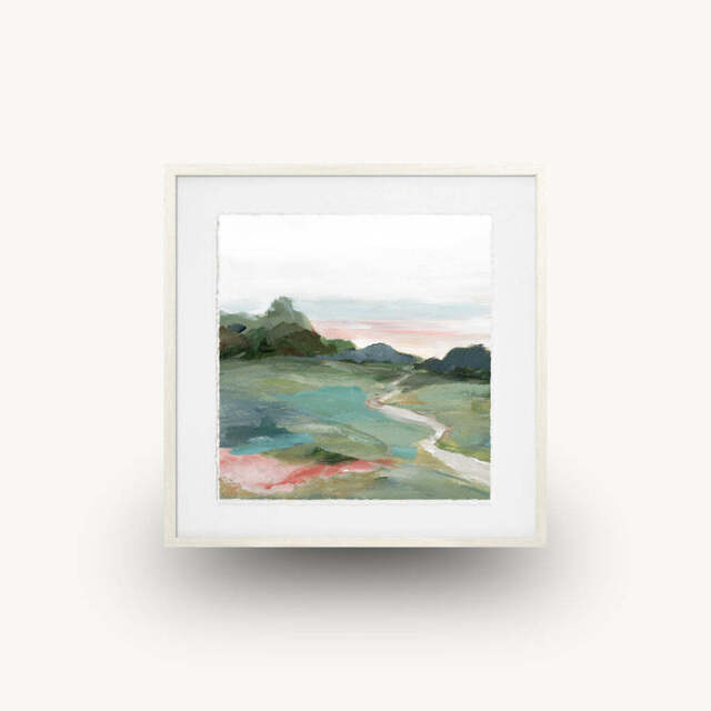 Gentle Path I Framed Wall Art