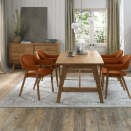 Highgate Rustic Oak Wide Sideboard - thumbnail 2