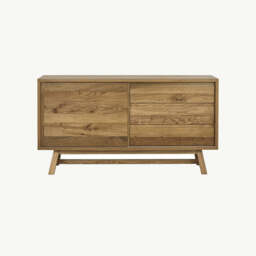 Highgate Rustic Oak Wide Sideboard - thumbnail 3