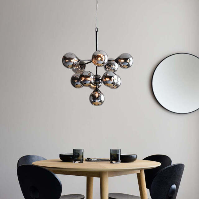 Magnus 11lt Black Pendant Light - image 1