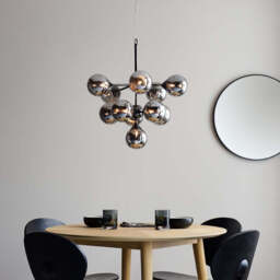 Magnus 11lt Black Pendant Light