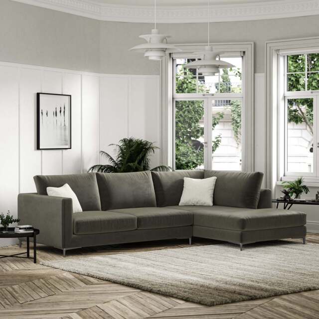 Aspen Chaise Sofa, Right Hand Facing / Large