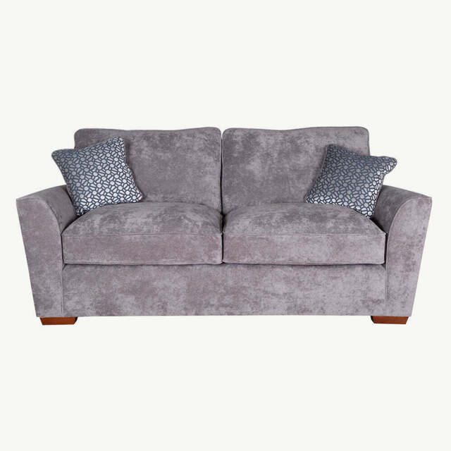Orleans 3 Seater Sofa, Light Grey