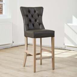 Poppy Bar Stool, Brown