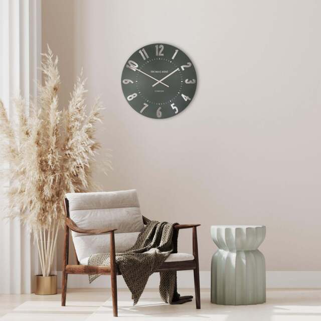 20 Mulberry Wall Clock Olive Green - image 1