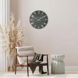 20 Mulberry Wall Clock Olive Green