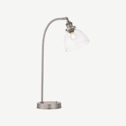 Tatton Brushed Silver Table Lamp - thumbnail 9