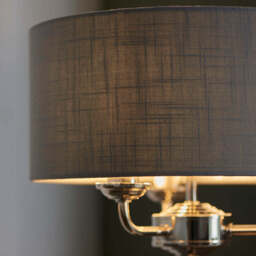 Leif 3lt Table Lamp, Grey - thumbnail 4