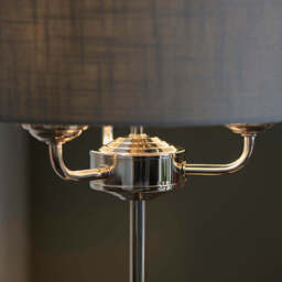 Leif 3lt Table Lamp, Grey - thumbnail 2