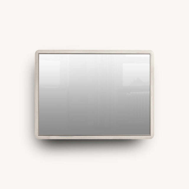Dante Mirror, Beige