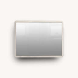 Dante Mirror, Beige