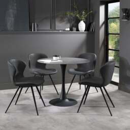 Enzo Circular Table, Grey
