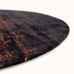 Mad Men Griff Circle Rug, Copper / 140cm Circle - thumbnail 2
