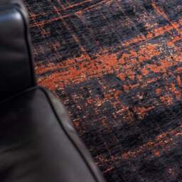 Mad Men Griff Circle Rug, Copper / 140cm Circle - thumbnail 3