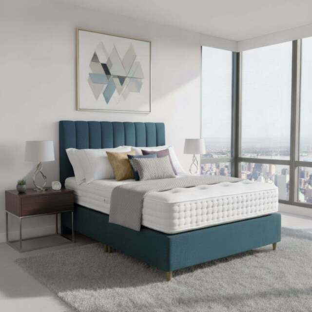 Arighi Bianchi Gene Headboard, Double / Blue - image 1