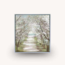 Blossom Pathway Framed Wall Art