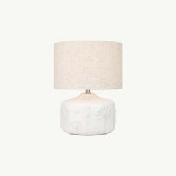 Floral Ceramic Table Lamp - thumbnail 3