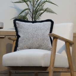 Yara Natural & Black Cushion - thumbnail 2