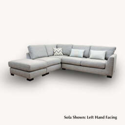 Munro Corner Group & Footstool Sofa, Left Hand Facing