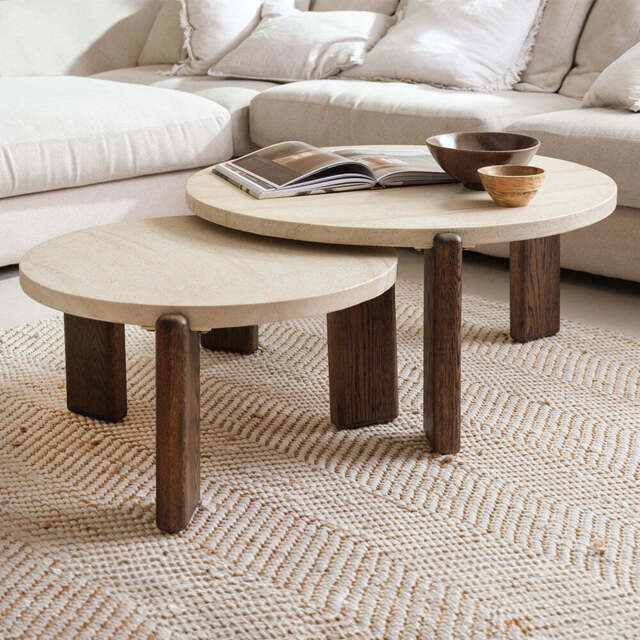 Pompeii Nesting Coffee Table, Small