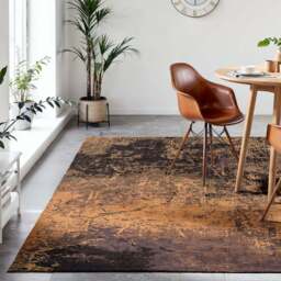 Madmen Cracks Rug, 1.4m x 2m / Gold - thumbnail 1