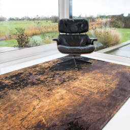 Madmen Cracks Rug, 1.4m x 2m / Gold