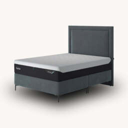 TEMPUR® Suffolk Slim-Leg Divan, Double / Blue