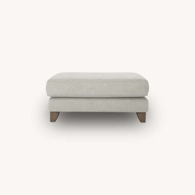 Columbine Footstool, Natural