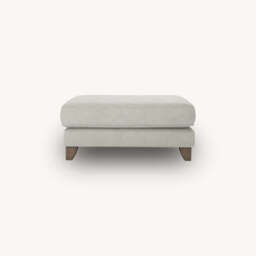 Columbine Footstool, Natural