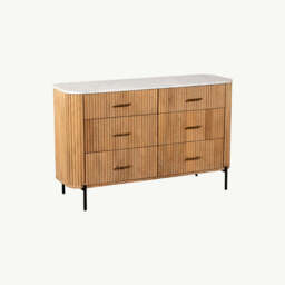 Java 6 Drawer Wide Chest - thumbnail 3